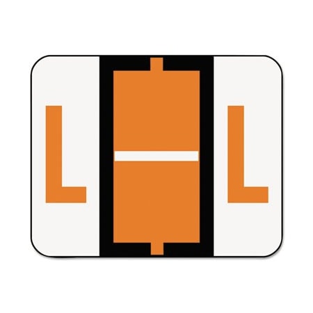 Smead Smead, A-Z COLOR-CODED END TAB FILING LABELS, L, 1 X 1.25, WHITE, 500/ROLL 67082